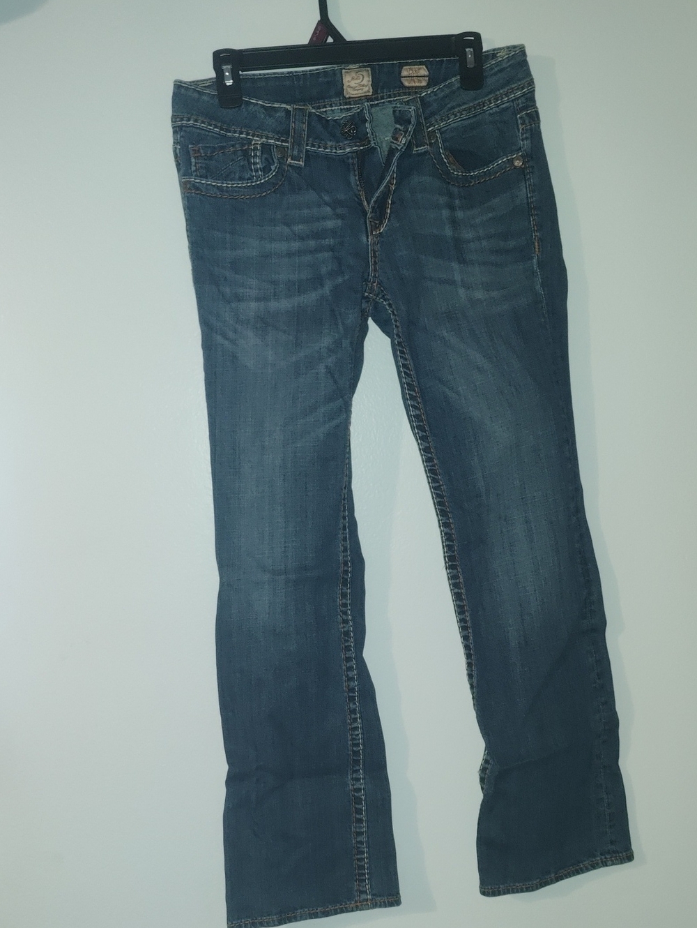 Women’s Boot-Cut Jeans in Dark Blue